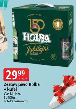 E.Leclerc Piwo + kufel Holba Serak oferta