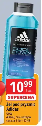 E.Leclerc Żel pod prysznic cool down Adidas Active Skin & Mind oferta