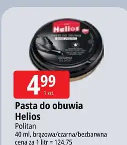 E.Leclerc Pasta do butów bezbarwna Helios Shoe Polish oferta
