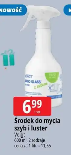 E.Leclerc Płyn do szyb i luster z octem Voigt oferta