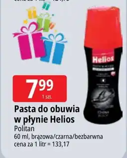 E.Leclerc Pasta do butów w płynie bezbarwna Helios oferta