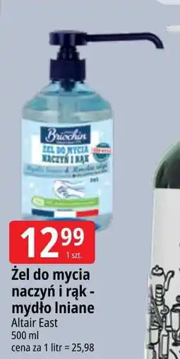 E.Leclerc Żel do mycia naczyń i rąk mydło lniane morskie algi Briochin oferta
