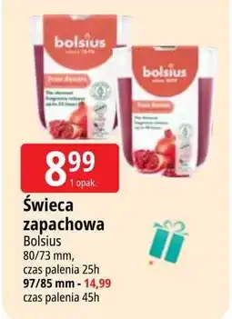 E.Leclerc Świeca zapachowa w szkle 97/85 mm Bolsius oferta