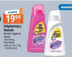 E.Leclerc Odplamiacz w proszku do białego Vanish Gold Oxi Action oferta