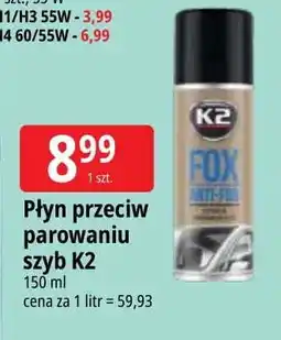 E.Leclerc Środek przeciwko parowaniu szyb fox K2 Fox oferta