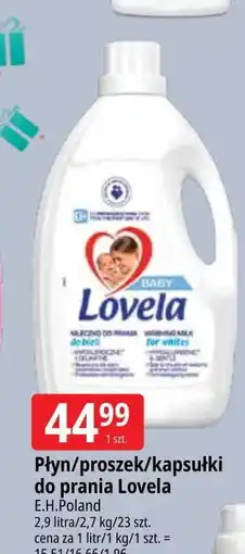 E.Leclerc Kapsułki do prania bieli i kolorów Lovela Baby oferta