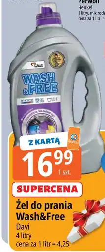 E.Leclerc Żel do prania color Wash & Free oferta