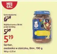 Rossmann Deserek jabłuszka banany mango z płatkami owsianymi Gerber oferta