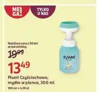 Rossmann Mydło w piance malina Plum! Czyściochowo oferta