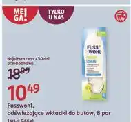 Rossmann Wkładki odświeżające do butów Fusswohl oferta