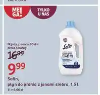 Rossmann Płyn do prania z jonami srebra Sofin oferta