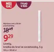 Rossmann Kredka do brwi ze szczoteczką light brown Lovely Full Precision oferta