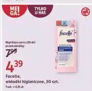 Rossmann Wkładki higieniczne extra lang Facelle oferta