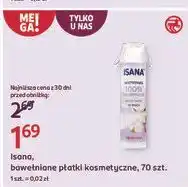 Rossmann Płatki kosmetyczne bawełniane Isana oferta