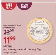 Rossmann Puder bambusowy matujący Lovely Bamboo oferta