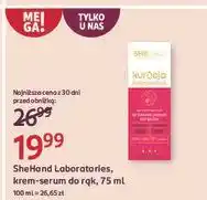 Rossmann Krem-serum do dłoni z aktywnym kolagenem Shehand oferta