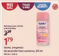 Rossmann Zmywacz do paznokci bez acetonu Isana oferta