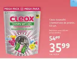 Rossmann Żelowe kapsułki do prania kolor i biel Cleox oferta