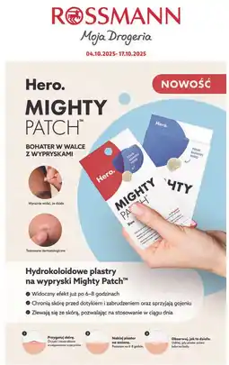 Rossmann Plastry na wypryski invisible+ Hero oferta