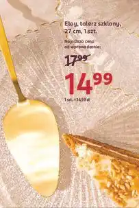 Rossmann Talerz szklany 27 cm Eloy oferta