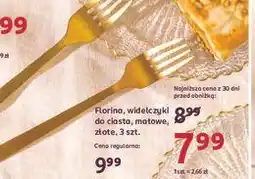 Rossmann Widelczyki do ciasta złoty mat Florina (Florentyna) oferta