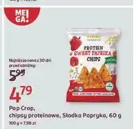 Rossmann Piramidki proteinowe słodka papryka Popcrop oferta