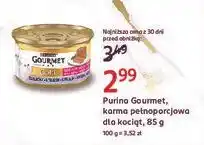 Rossmann Karma dla kota z cielęciną Purina Gourmet Gold oferta