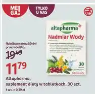 Rossmann Nadmiar wody Altapharma oferta