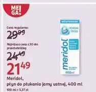 Rossmann Płyny do płukania jamy ustnej Meridol oferta