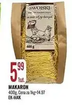 E.Leclerc Makaron swojski z jaj kurzych Eko-Mak oferta