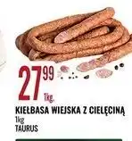 E.Leclerc Kiełbasa wiejska z cielęciną Taurus oferta