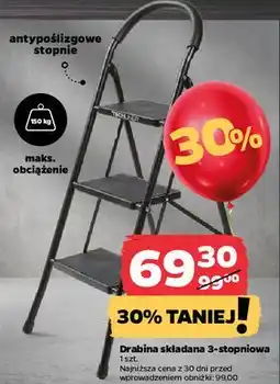 Netto Drabina składana 3-stopniowa Techliner oferta