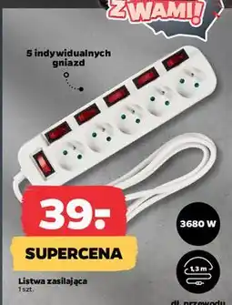 Netto Listwa zasilająca 5 gniazd oferta