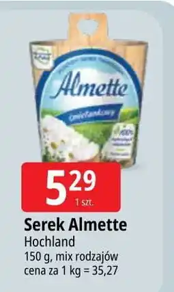 E.Leclerc Serek śmietankowy Hochland Almette oferta