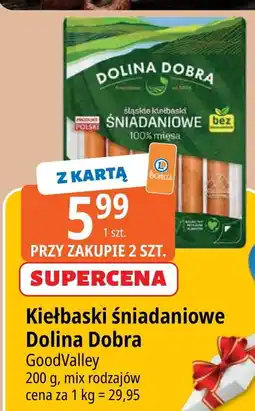 E.Leclerc Kiełbaski śniadaniowe Dolina Dobra oferta