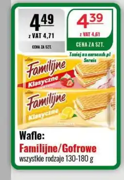 Eurocash Wafle: Familijne/Gofrowe oferta