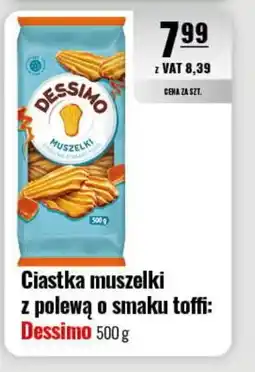 Eurocash Ciastka muszelki z polewą o smaku toffi: Dessimo oferta