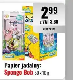 Eurocash Papier jadalny: Sponge Bob oferta