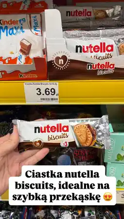 Dino Ciastka Nutella Biscuits 3x14,4g oferta