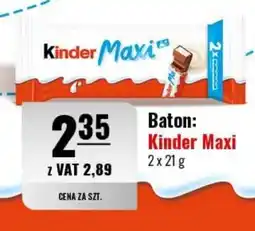 Eurocash Baton: Kinder Maxi oferta
