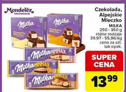 Carrefour Market Czekolada, Alpejskie Mleczko Milka oferta