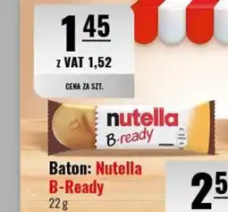 Eurocash Baton: Nutella B-Ready oferta