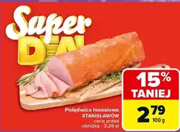Carrefour Polędwica łososiowa 100g Stanisławów oferta