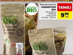 Carrefour Kapusta kiszona CARREFOUR BIO oferta