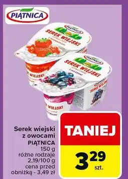 Carrefour Serek wiejski Piątnica 150g oferta