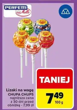 Carrefour Lizaki CHUPA CHUPS Perfetti Van Melle oferta