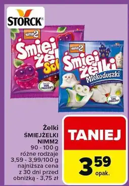 Carrefour Żelki ŚMIEJŻELKI NIMM2 Storck oferta