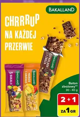 Carrefour Baton zbożowy BAKALLAND oferta