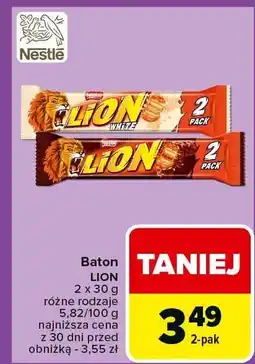 Carrefour Baton LION 2-pack Nestle oferta