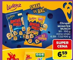 Carrefour Chrupki MONSTER MUNCH Lorenz oferta